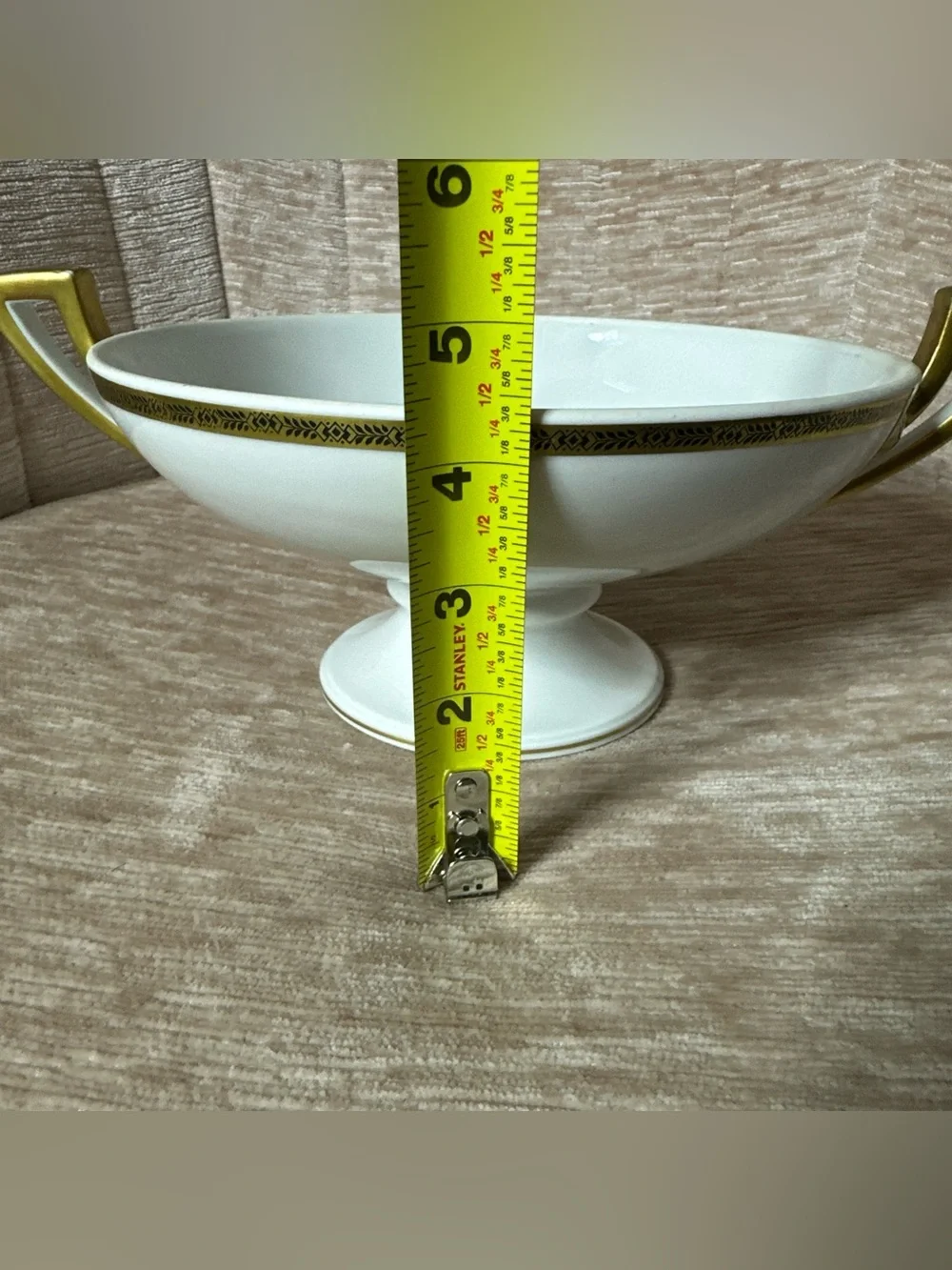 Wittelsbach Lidded Serving Dish Bowl Tureen Gold Porcelain Germany